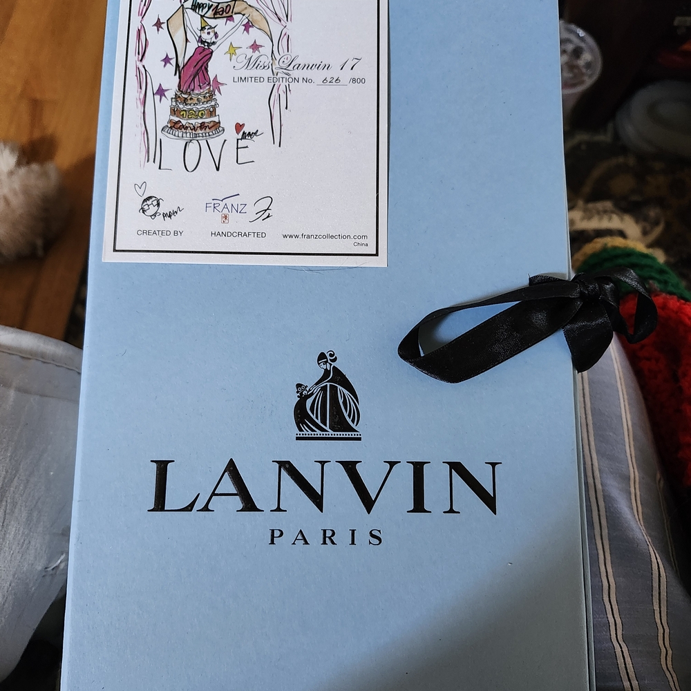Lanvin 120 Anniversary Fine Porcelain Doll Collection